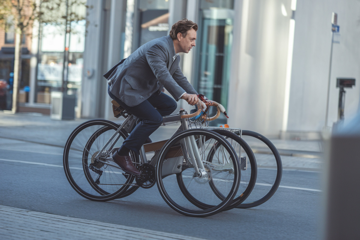 Un record "bizarre" qui repousse les limites de la mobilité alternative Un record "bizarre" qui repousse les limites de la mobilité alternative